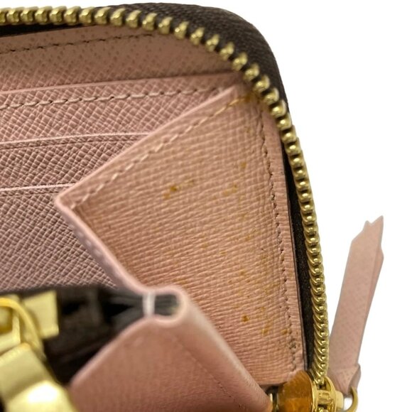 LOUIS VUITTON Portefeuille Clmence Rose Ballerine Damier - 425-082225 - Picture 6 of 8